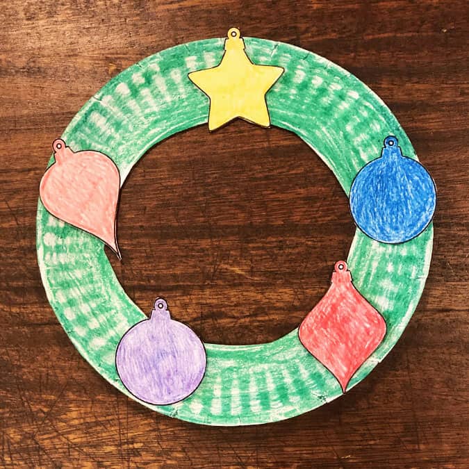 Image for Christmas Wreath Craft for Preschoolers